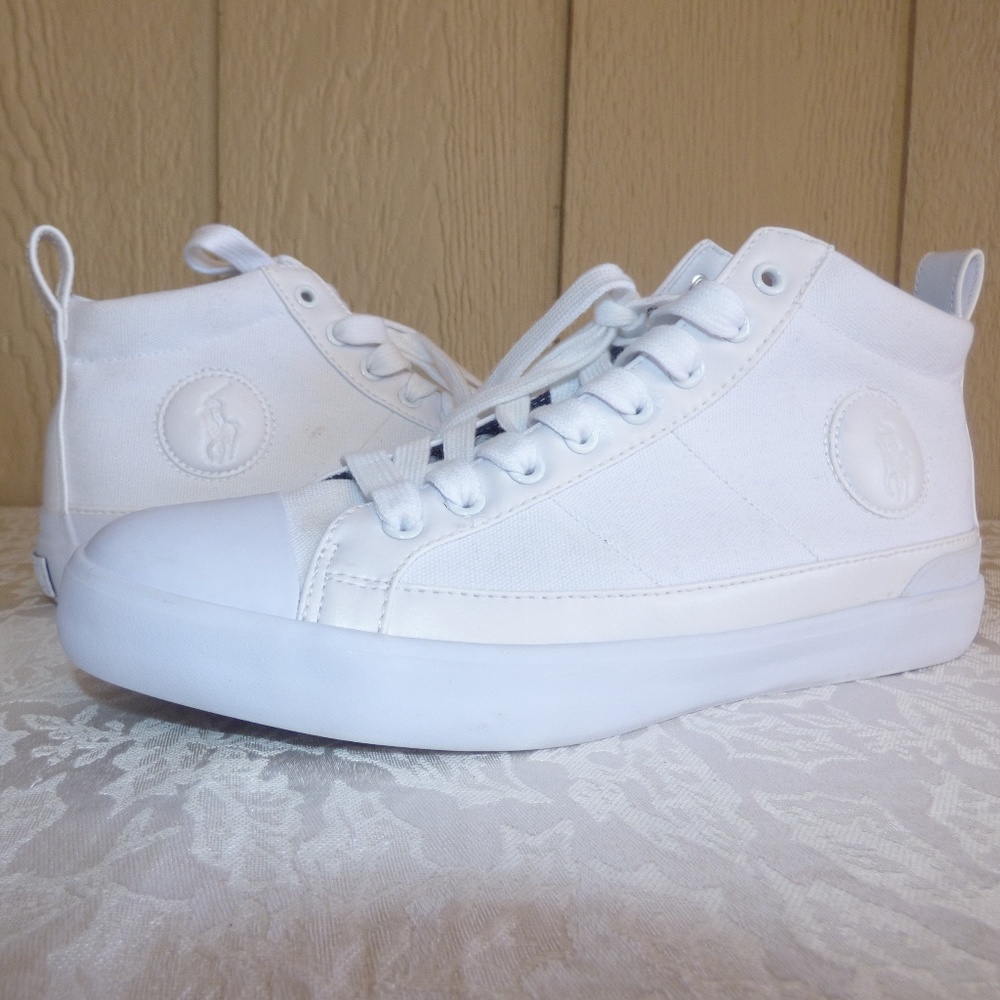 Polo Ralph Lauren Clarke Canvas Sneakers, 8,D - Picture 2 of 8